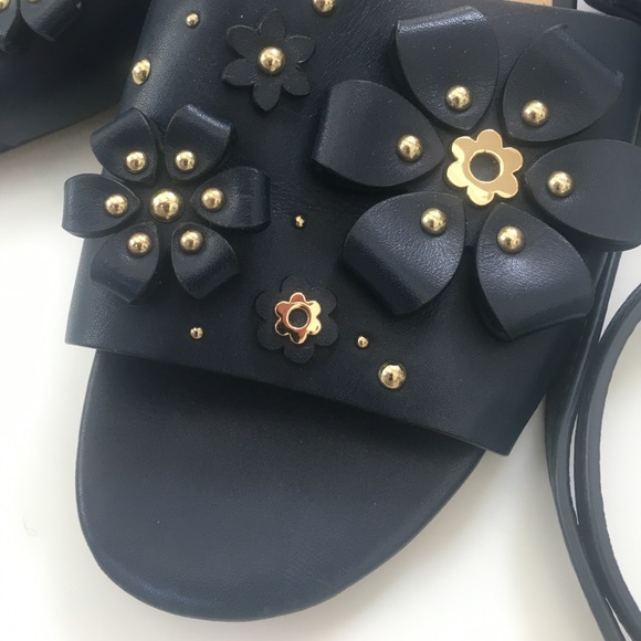 Michael Kors Tara Floral Embellished Slides 7 - Picture 7 of 11